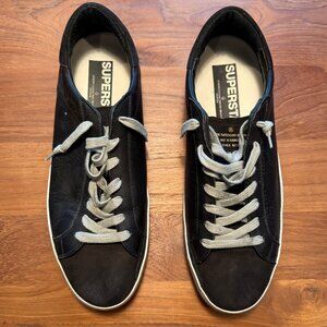 Golden Goose Perforated Skate Superstar Sneakers Men's Size 45/US 12